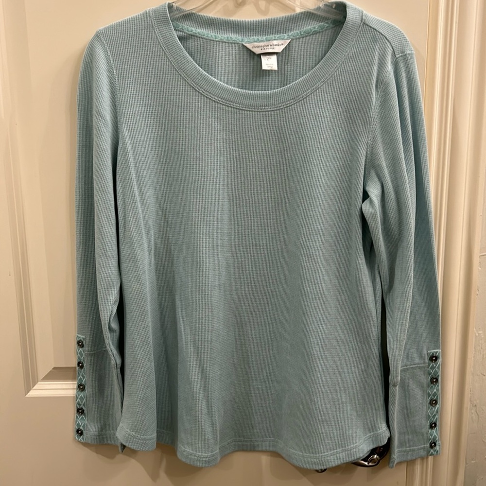 Christopher & Banks shirt size Petite M